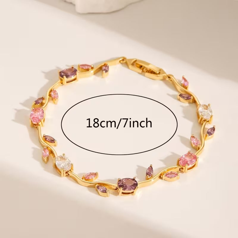 Luxury Floral Bracelet for Women