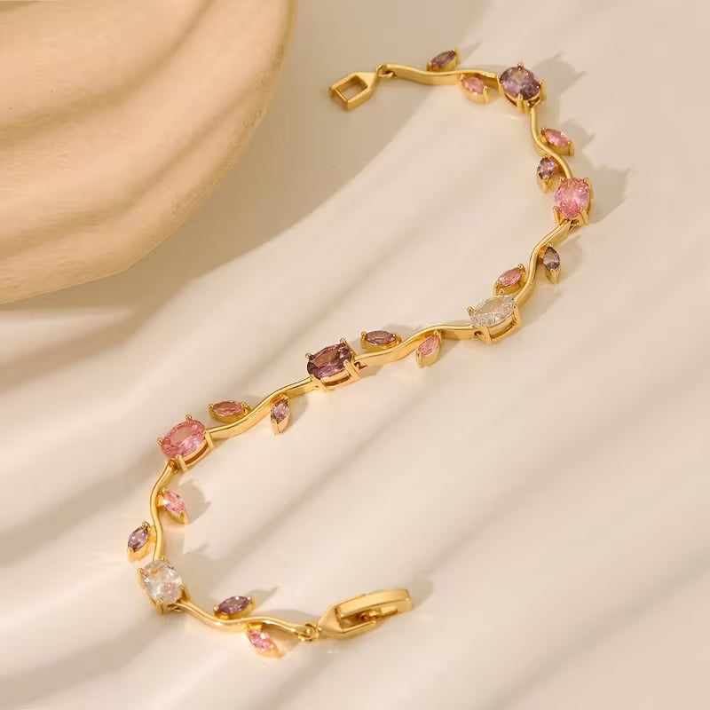 Luxury Floral Bracelet for Women