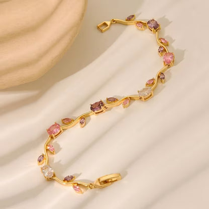 Luxury Floral Bracelet for Women